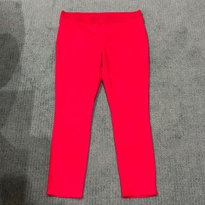 Red jeggings